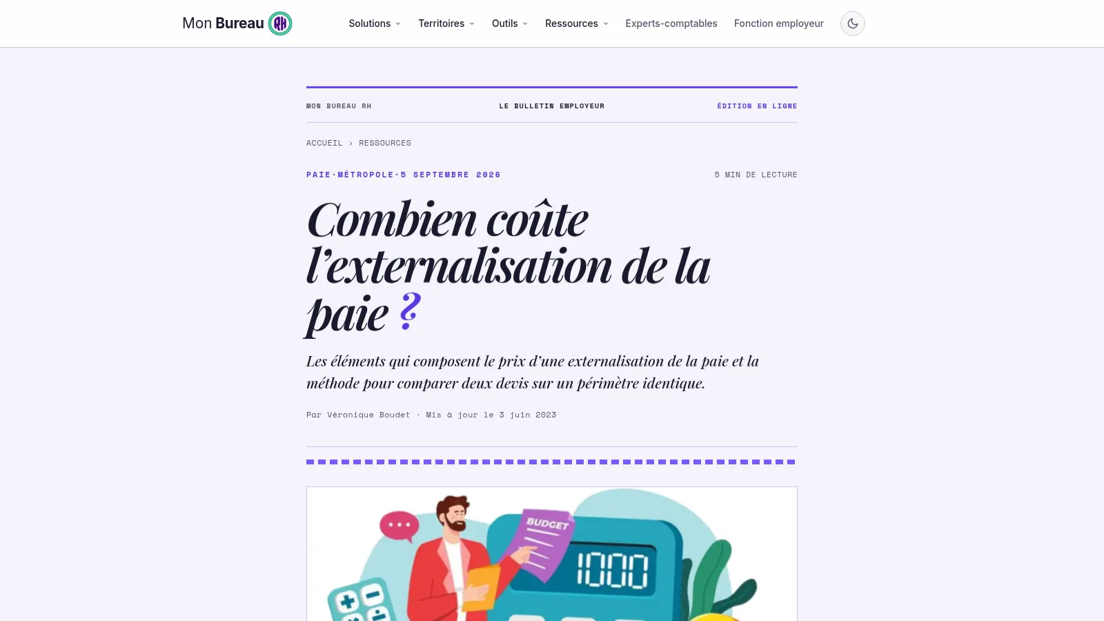 Mon Bureau RH - article avec module Articles liés